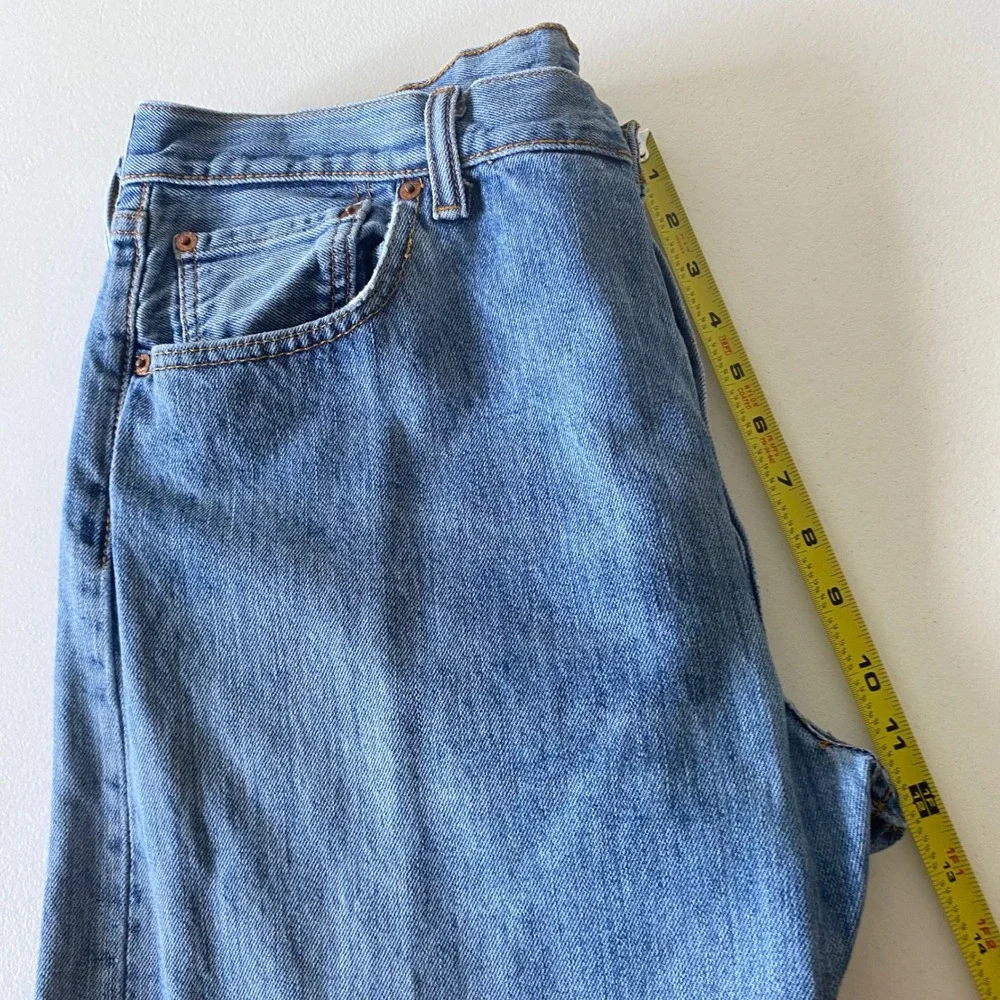 Levi's 501 XX Men's Jeans 36x34 Light Wash Straight Leg Button Fly